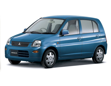 EVA автоковрики для Mitsubishi Minica 2000-2011 (5 дверей) рестайлинг (АКПП) — minica